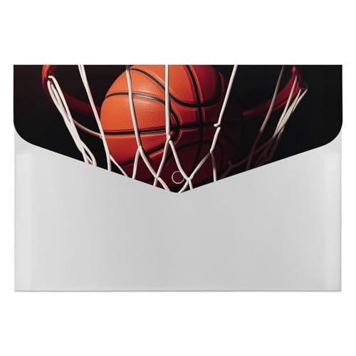 Basketball-Aktenordner, Organizer, langlebig, mit 6 Fächern, Ordner für Aktenschrank, Büro, Lebenslauf-Portfolio Basketball-Aktenordner, Organizer, langlebig, mit 6 Fächern, Ordner für Aktenschrank, Büro, Lebenslauf-Portfolio von DWTJKMS