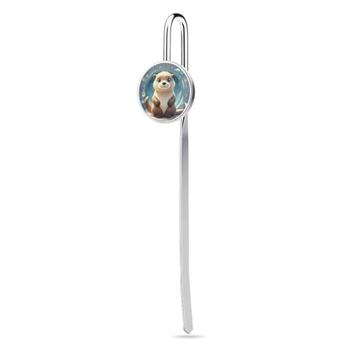 Cartoon Niedliche Otter Metall Lesezeichen Einzigartige Geschenke Lesezeichen Haarnadel Haken Lesen Lesezeichen für Buchliebhaber, Schriftsteller, Leser, Männer, Frauen Cartoon Niedliche Otter Metall Lesezeichen Einzigartige Geschenke Lesezeichen Haarnadel Haken Lesen Lesezeichen für Buchliebhaber, Schriftsteller, Leser, Männer, Frauen von DWTJKMS