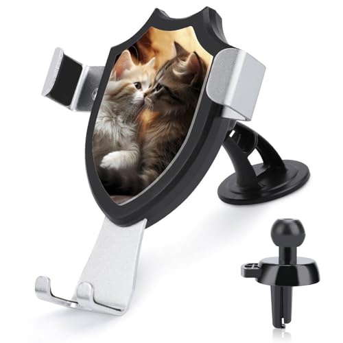 DWTJKMS Cat Kiss KFZ-Handyhalterung für Lüftungsschlitze, universal, passend für alle Smartphones und Automodelle, Schwarz DWTJKMS Cat Kiss KFZ-Handyhalterung für Lüftungsschlitze, universal, passend für alle Smartphones und Automodelle, Schwarz von DWTJKMS