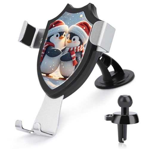 DWTJKMS Embracing Penguins KFZ-Handyhalterung für Lüftungsschlitze, universal, passend für alle Smartphones und Automodelle, Schwarz DWTJKMS Embracing Penguins KFZ-Handyhalterung für Lüftungsschlitze, universal, passend für alle Smartphones und Automodelle, Schwarz von DWTJKMS