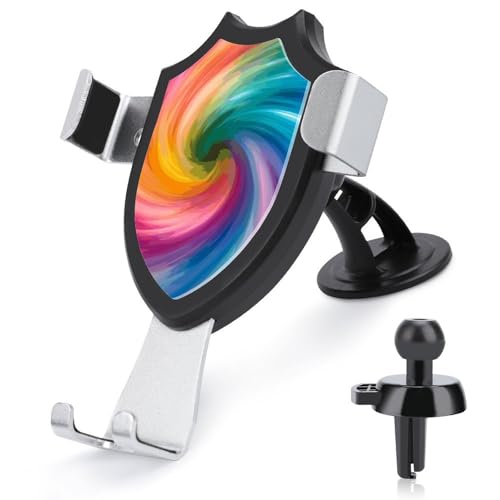 DWTJKMS Handy-Halterung für Lüftungsschlitze, universal, passend für alle Smartphones und Automodelle, Regenbogenfarben, Schwarz DWTJKMS Handy-Halterung für Lüftungsschlitze, universal, passend für alle Smartphones und Automodelle, Regenbogenfarben, Schwarz von DWTJKMS
