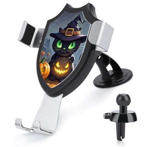 DWTJKMS Kfz-Handyhalterung für Halloween, Lüftungsschlitze, universell, passend für alle Smartphones und Automodelle, Schwarz DWTJKMS Kfz-Handyhalterung für Halloween, Lüftungsschlitze, universell, passend für alle Smartphones und Automodelle, Schwarz von DWTJKMS
