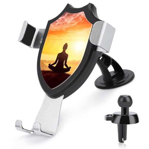 DWTJKMS Kfz-Handyhalterung für Yoga, Meditation, Lüftungsschlitz, universal, passend für alle Smartphones und Automodelle, Schwarz DWTJKMS Kfz-Handyhalterung für Yoga, Meditation, Lüftungsschlitz, universal, passend für alle Smartphones und Automodelle, Schwarz von DWTJKMS