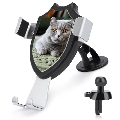 DWTJKMS Kfz-Handyhalterung mit Katze auf Teppich, Lüftungsschlitz, universal, passend für alle Smartphones und Automodelle, Schwarz DWTJKMS Kfz-Handyhalterung mit Katze auf Teppich, Lüftungsschlitz, universal, passend für alle Smartphones und Automodelle, Schwarz von DWTJKMS