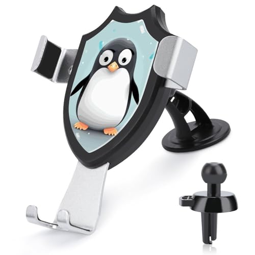 DWTJKMS Kfz-Handyhalterung mit niedlichem Pinguin-Motiv, für Lüftungsschlitze, universell, passend für alle Smartphones und Automodelle, Schwarz DWTJKMS Kfz-Handyhalterung mit niedlichem Pinguin-Motiv, für Lüftungsschlitze, universell, passend für alle Smartphones und Automodelle, Schwarz von DWTJKMS