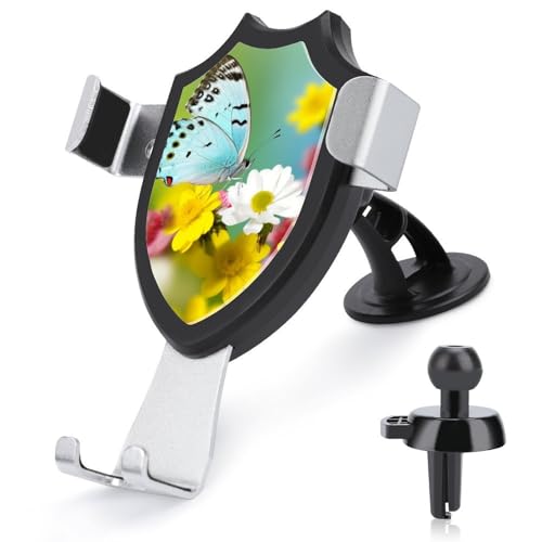 DWTJKMS Spring Butterfly Kfz-Handyhalterung für Lüftungsschlitze, universal, passend für alle Smartphones und Automodelle, Schwarz DWTJKMS Spring Butterfly Kfz-Handyhalterung für Lüftungsschlitze, universal, passend für alle Smartphones und Automodelle, Schwarz von DWTJKMS