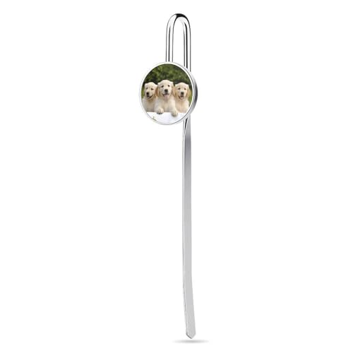 Golden Retriever Welpen Metall Lesezeichen Einzigartige Geschenke Lesezeichen Haarnadel Haken Lesen Lesezeichen für Buchliebhaber, Schriftsteller, Leser, Männer, Frauen Golden Retriever Welpen Metall Lesezeichen Einzigartige Geschenke Lesezeichen Haarnadel Haken Lesen Lesezeichen für Buchliebhaber, Schriftsteller, Leser, Männer, Frauen von DWTJKMS