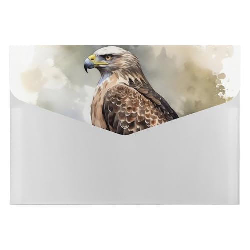 Hawk Sitting in The Tree Aktenordner, Organizer, langlebig, mit 6 Fächern, Ordner für Aktenschrank, Büro, Lebenslauf-Portfolio Hawk Sitting in The Tree Aktenordner, Organizer, langlebig, mit 6 Fächern, Ordner für Aktenschrank, Büro, Lebenslauf-Portfolio von DWTJKMS