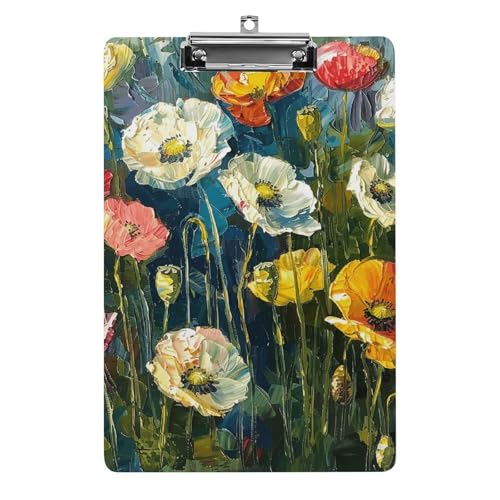 Klemmbrett mit dunkelgrünen Pflanzen, Acryl, niedlich, modisch, dekorativ, 31,8 x 21,6 cm, Standard-A4-Größe, Acryl-Clip für Klassenzimmer, Lehrer, Bürobedarf Klemmbrett mit dunkelgrünen Pflanzen, Acryl, niedlich, modisch, dekorativ, 31,8 x 21,6 cm, Standard-A4-Größe, Acryl-Clip für Klassenzimmer, Lehrer, Bürobedarf von DWTJKMS