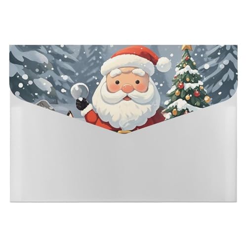 Magische Weihnachts-Aktenordner, Organizer, langlebig, mit 6 Fächern, Ordner für Aktenschrank, Büro, Lebenslauf-Portfolio Magische Weihnachts-Aktenordner, Organizer, langlebig, mit 6 Fächern, Ordner für Aktenschrank, Büro, Lebenslauf-Portfolio von DWTJKMS