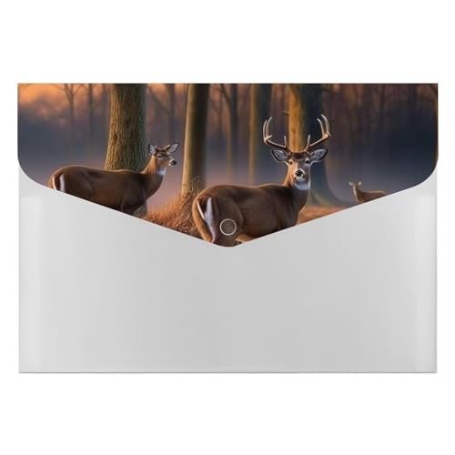 Nature Wild Animal Deers Aktenordner, Organizer, langlebig, mit 6 Fächern, Ordner für Aktenschrank, Büro, Lebenslauf-Portfolio Nature Wild Animal Deers Aktenordner, Organizer, langlebig, mit 6 Fächern, Ordner für Aktenschrank, Büro, Lebenslauf-Portfolio von DWTJKMS