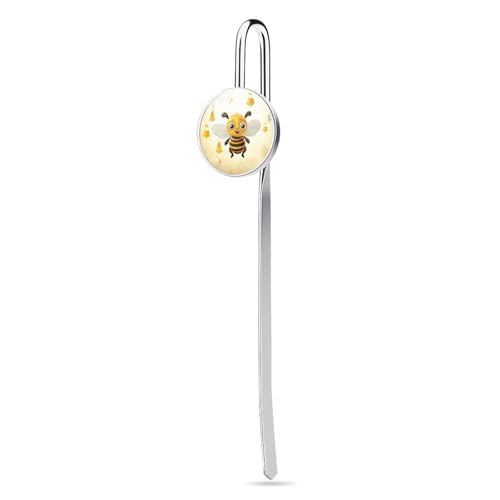 Niedliche Bienen Honig Metall Lesezeichen Einzigartige Geschenke Lesezeichen Haarnadel Haken Lesen Lesezeichen für Buchliebhaber, Schriftsteller, Leser, Männer, Frauen Niedliche Bienen Honig Metall Lesezeichen Einzigartige Geschenke Lesezeichen Haarnadel Haken Lesen Lesezeichen für Buchliebhaber, Schriftsteller, Leser, Männer, Frauen von DWTJKMS
