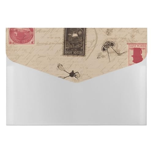 Old Fashioned Mail File Folders Organizer Durable File Portfolio with 6 Pocket Compartments Folders for Filing Cabinet, Office, Resume Portfolio Old Fashioned Mail File Folders Organizer Durable File Portfolio with 6 Pocket Compartments Folders for Filing Cabinet, Office, Resume Portfolio von DWTJKMS