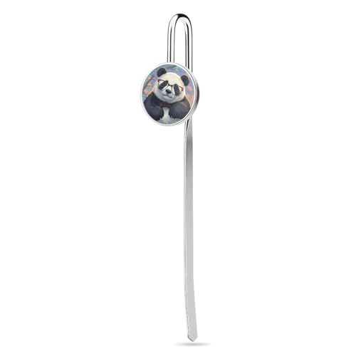 Panda mit geneigtem Kopf Metall Lesezeichen Einzigartige Geschenke Lesezeichen Haarnadel Haken Lesen Lesezeichen für Buchliebhaber, Schriftsteller, Leser, Männer, Frauen Panda mit geneigtem Kopf Metall Lesezeichen Einzigartige Geschenke Lesezeichen Haarnadel Haken Lesen Lesezeichen für Buchliebhaber, Schriftsteller, Leser, Männer, Frauen von DWTJKMS
