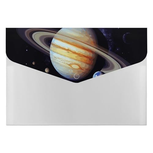 Planet Jupiter Aktenordner, Organizer, langlebig, mit 6 Fächern, Ordner für Aktenschrank, Büro, Lebenslauf-Portfolio Planet Jupiter Aktenordner, Organizer, langlebig, mit 6 Fächern, Ordner für Aktenschrank, Büro, Lebenslauf-Portfolio von DWTJKMS