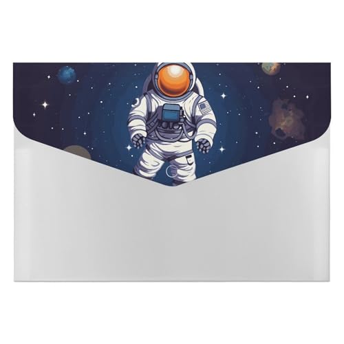 Space Astronaut Aktenordner, Organizer, langlebig, mit 6 Fächern, Ordner für Aktenschrank, Büro, Lebenslauf-Portfolio Space Astronaut Aktenordner, Organizer, langlebig, mit 6 Fächern, Ordner für Aktenschrank, Büro, Lebenslauf-Portfolio von DWTJKMS