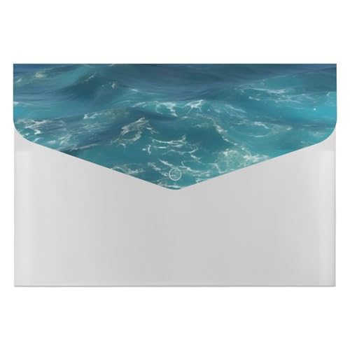 The Blue Sea Aktenordner, Organizer, langlebig, mit 6 Fächern, Ordner für Aktenschrank, Büro, Lebenslauf-Portfolio The Blue Sea Aktenordner, Organizer, langlebig, mit 6 Fächern, Ordner für Aktenschrank, Büro, Lebenslauf-Portfolio von DWTJKMS