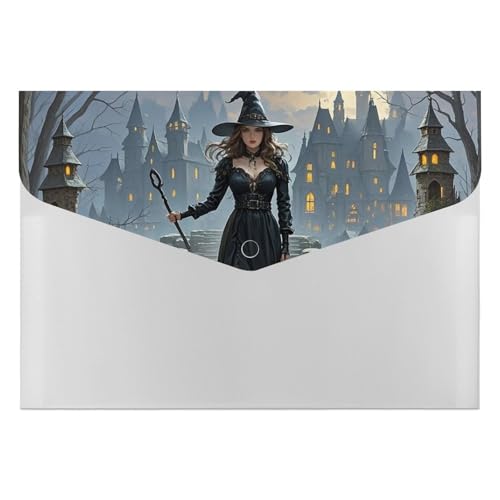 Witches Aktenordner, Organizer, langlebig, mit 6 Fächern, Ordner für Aktenschrank, Büro, Lebenslauf-Portfolio Witches Aktenordner, Organizer, langlebig, mit 6 Fächern, Ordner für Aktenschrank, Büro, Lebenslauf-Portfolio von DWTJKMS