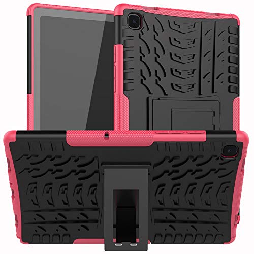 DWaybox Tablet Hülle für Samsung Galaxy Tab A7 2020 10.4 Zoll T500 T505 Rüstung Hochleistungskombi TPU Soft Case + PC Hard Case 2in1 Dual Layer Stoßdämpfende Schutzhülle mit Ständer -Pink DWaybox Tablet Hülle für Samsung Galaxy Tab A7 2020 10.4 Zoll T500 T505 Rüstung Hochleistungskombi TPU Soft Case + PC Hard Case 2in1 Dual Layer Stoßdämpfende Schutzhülle mit Ständer -Pink von DWaybox