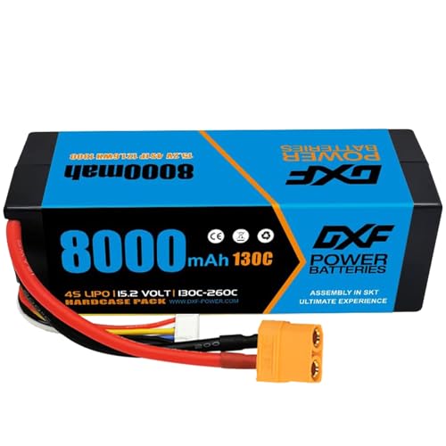 DXF 1Packungen lipo 4s akku - Powerhouse für rc-Fahrzeuge: 15.2v, 8000mah, 130c, XT90-stecker- 4s lipo perfekt für emaxx, Bandit,u.v.m. - leistungsstarker für maximale fahrfreude! DXF 1Packungen lipo 4s akku - Powerhouse für rc-Fahrzeuge: 15.2v, 8000mah, 130c, XT90-stecker- 4s lipo perfekt für emaxx, Bandit,u.v.m. - leistungsstarker für maximale fahrfreude! von DXF