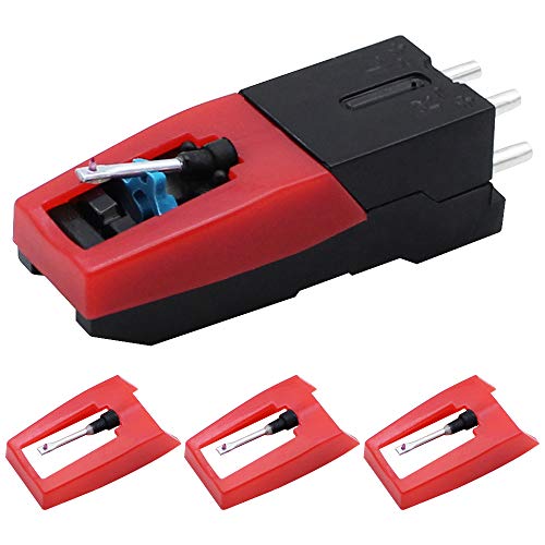 DXLing Ersatz Tonabnehmer Plattenspieler mit 3 Stück Plattenspieler Nadel - Ersatz Tonabnehmersystem und Nadel Ersatznadel für Plattenspiele Diamantnadel Plattenspieler Audio Spieler Ersatzteil DXLing Ersatz Tonabnehmer Plattenspieler mit 3 Stück Plattenspieler Nadel - Ersatz Tonabnehmersystem und Nadel Ersatznadel für Plattenspiele Diamantnadel Plattenspieler Audio Spieler Ersatzteil von DXLing