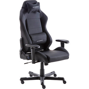 DXRacer Gaming Stuhl D-Serie, OH-DE01-N Kunstleder schwarz von DXRacer