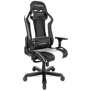 DXRacer Gaming Stuhl K-Serie, OH-KA99-NW Kunstleder weiß, Gestell schwarz von DXRacer