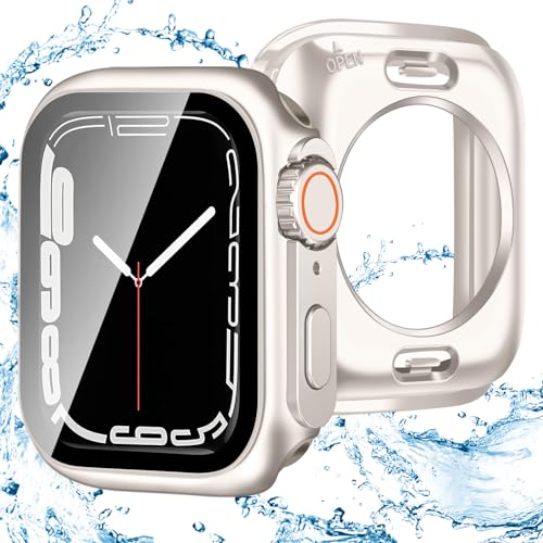DYAOLE Apple Watch Schutzhülle Kompatibel mit Apple Watch SE2/SE/6/5/4,Apple Watch 360° Ultra-Form Schutzhülle Displayschutz PC schutzhülle für Apple Watch SE2/SE/6/5/4 schutzhülle(44mm,Sternfarbe DYAOLE Apple Watch Schutzhülle Kompatibel mit Apple Watch SE2/SE/6/5/4,Apple Watch 360° Ultra-Form Schutzhülle Displayschutz PC schutzhülle für Apple Watch SE2/SE/6/5/4 schutzhülle(44mm,Sternfarbe von DYAOLE