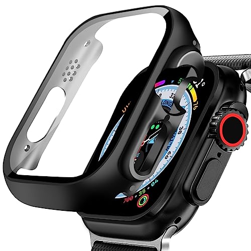 DYAOLE Apple Watch Ultra 2 Schutzhülle - Kompatibel Mit Ultra, Displayschutz PC Hülle (49mm, Schwarz) von DYAOLE
