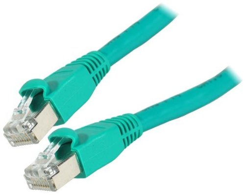 CONNECT 20 m Full Copper RJ45 Cat. 6 S/FTP Patch Cord – grün von DYMO