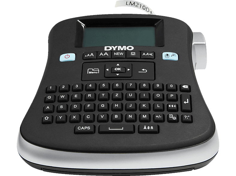 DYMO LabelManager 210 D+ Mobiles Beschriftungsgerät Schwarz von DYMO