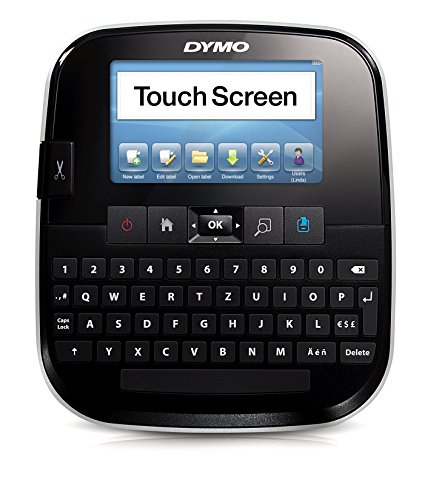 DYMO LabelManager 500TS Touchscreen Beschriftungsgerät | Etikettiergerät mit QWERTZ-Tastatur | für D1 Etiketten in 6, 9, 12, 19, 24 mm Breite von DYMO