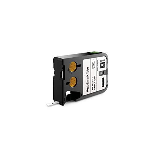 Dymo XTL Schrumpfschlauch | Endlosband | 6 mm x 2.70 m | schwarz auf weiß von DYMO