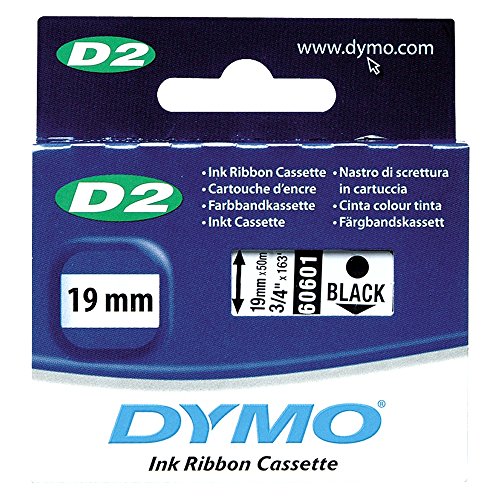 Farbband 60601 19mmx50m schwarz für Dymo-6000 von DYMO
