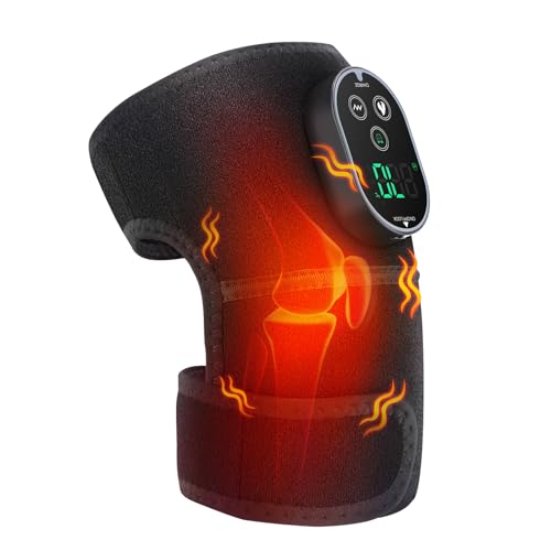 Kabellose Beheizte Kniebandage, Knieheizkissen Mit Touchscreen-Steuerung, Verstellbares Knie-Schulter-Ellbogen-Heizkissen Mit 6 Heizstufen, 3 Massagemodi, Timer-Einstellungen, Und 3000mAh-Akku Kabellose Beheizte Kniebandage, Knieheizkissen Mit Touchscreen-Steuerung, Verstellbares Knie-Schulter-Ellbogen-Heizkissen Mit 6 Heizstufen, 3 Massagemodi, Timer-Einstellungen, Und 3000mAh-Akku von DYMROGE