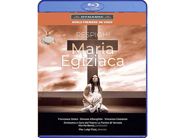 Alberghini, Simone/Benzi, Manlio/Corro, William/Costanzo, Vincenzo/Dotto, Francesca/Teatro la Fenice Chorus/Teatro Orchestra - Respighi: Maria Egiziaca (Teatro Malibran, Venedig, 2024, Regie: Pizzi) (Blu-ray) von DYNAMIC