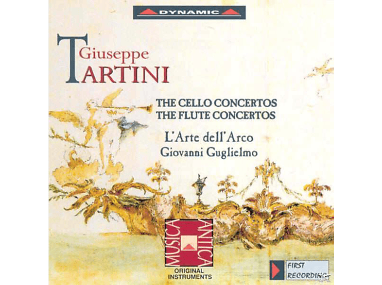 C. L'arte Dell'arco-giovanni Guglielmo - Die Cello-und Flötenkonzerte (CD) von DYNAMIC