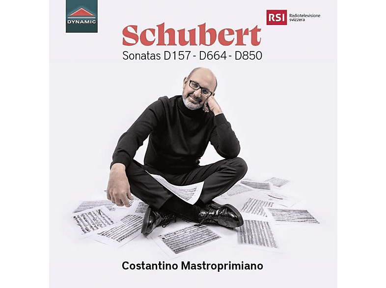 Costantino Mastroprimiano - SONATEN: D 157-D 664-D 850 (CD) von DYNAMIC