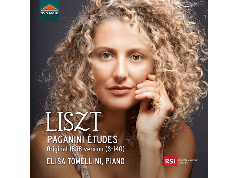 Elisa Tomellini - Paganini Etudes (CD) von DYNAMIC