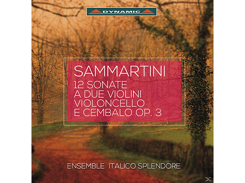 Ensemble Italico Splendore - 12 Triosonaten op.3 für Violine, Cello und Cembalo (CD) von DYNAMIC
