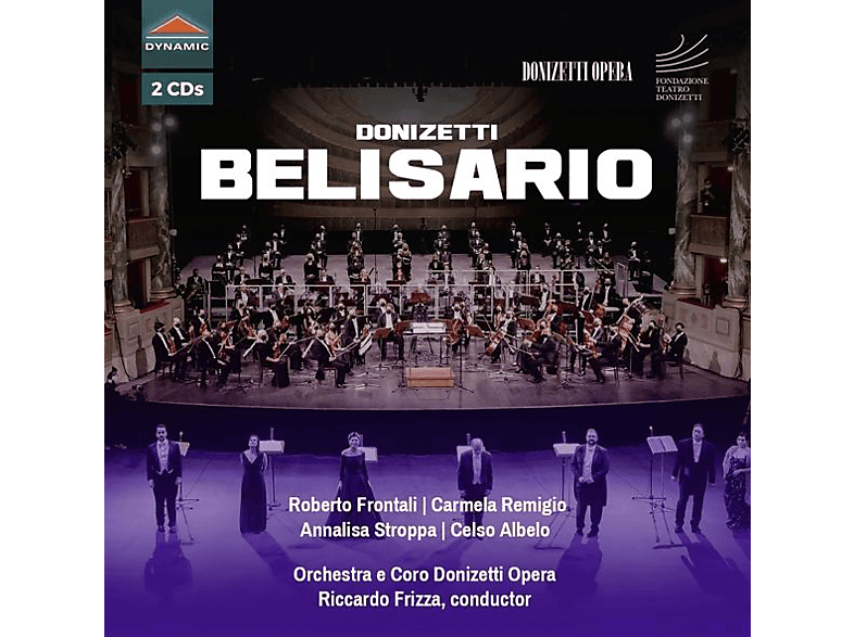 Lim/Frontali/Frizza/Orchestra Donizetti Opera/+ - Belisario (CD) von DYNAMIC
