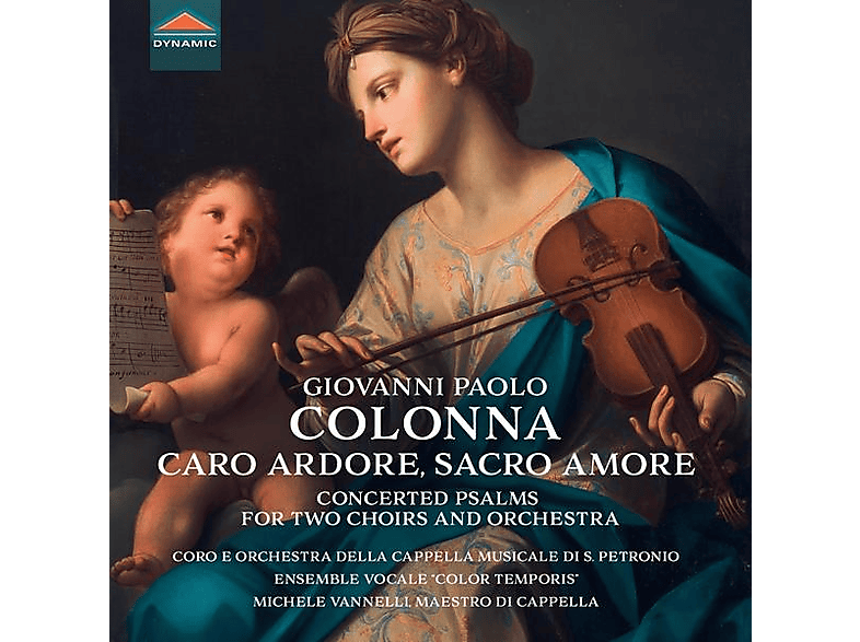Michele Cappella Musicale Arcivescovile Della Basilica Di San Petronio/color Temporis/vannelli - Colonna: Caro Ardore, Sacro Amore (CD) von DYNAMIC