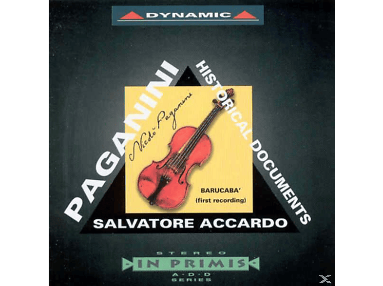 Salvatore Accardo, Giulio Bignami, Vasa Prihoda, Arturo Toscanini - Historische Dokumente (CD) von DYNAMIC
