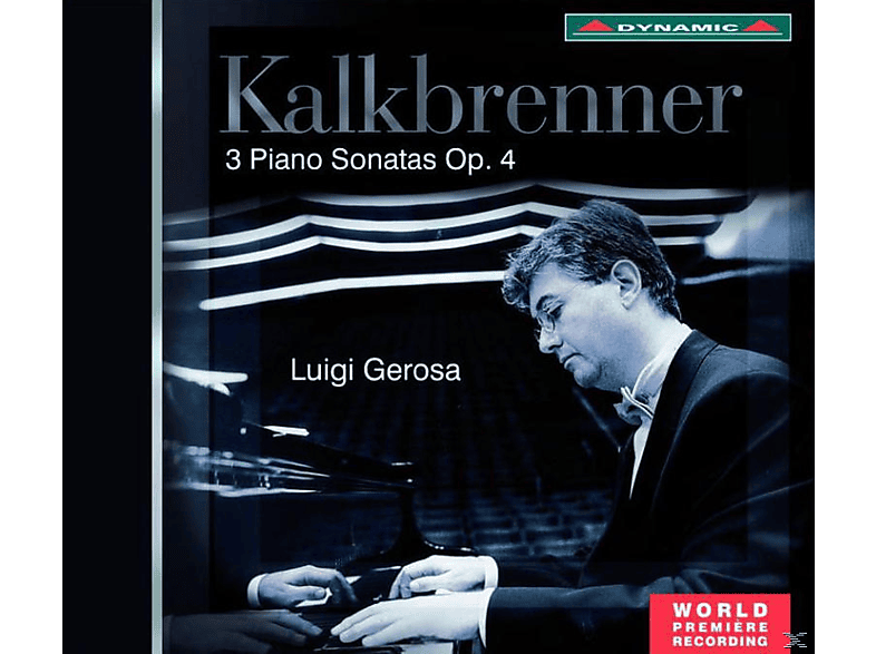 VARIOUS, Luigi Gerosa - 3 Klaviersonaten Op.4 (CD) von DYNAMIC