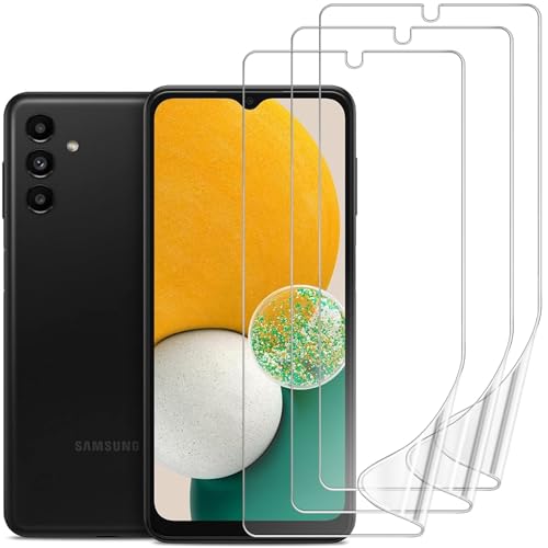 DYNASCO 3 Stück Schutzfolie für Samsung Galaxy A13, Klar HD Weich TPU Displayschutzfolie Samsung Galaxy A13 4G/5G - Fingerabdruck-ID Unterstützen, Hohe Empfindlichkeit, Blasenfreie Folie DYNASCO 3 Stück Schutzfolie für Samsung Galaxy A13, Klar HD Weich TPU Displayschutzfolie Samsung Galaxy A13 4G/5G - Fingerabdruck-ID Unterstützen, Hohe Empfindlichkeit, Blasenfreie Folie von DYNASCO
