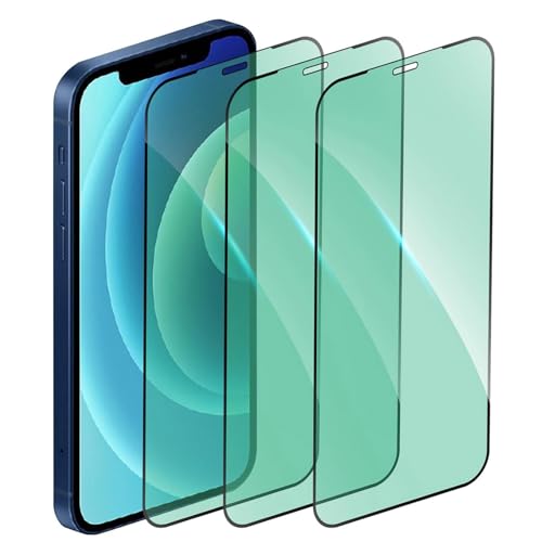 DYNASCO 3 Stück Anti-Blaulicht Schutzfolie für iPhone 12 Pro Max, 9H Härte Gehärtetes Glas Grünlicht-Augenschutz Displayschutzfolie für iPhone 12 Pro Max 6,7 Zoll - Kratzfest, Anti-Fingerprint DYNASCO 3 Stück Anti-Blaulicht Schutzfolie für iPhone 12 Pro Max, 9H Härte Gehärtetes Glas Grünlicht-Augenschutz Displayschutzfolie für iPhone 12 Pro Max 6,7 Zoll - Kratzfest, Anti-Fingerprint von DYNASCO