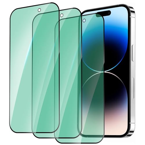 DYNASCO 3 Stück Anti-Blaulicht Schutzfolie für iPhone 14 Pro Max, 9H Härte Gehärtetes Glas Grünlicht-Augenschutz Displayschutzfolie für iPhone 14 Pro Max 6,7 Zoll - Kratzfest, Anti-Fingerprint DYNASCO 3 Stück Anti-Blaulicht Schutzfolie für iPhone 14 Pro Max, 9H Härte Gehärtetes Glas Grünlicht-Augenschutz Displayschutzfolie für iPhone 14 Pro Max 6,7 Zoll - Kratzfest, Anti-Fingerprint von DYNASCO