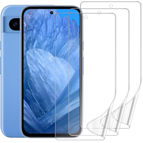 DYNASCO 3 Stück Schutzfolie für Google Pixel 8A, Klar HD Weich TPU Displayschutzfolie für Google Pixel 8A 6,1 Zoll - Fingerabdruck-ID Unterstützen, Hohe Empfindlichkeit, Blasenfreie Folie DYNASCO 3 Stück Schutzfolie für Google Pixel 8A, Klar HD Weich TPU Displayschutzfolie für Google Pixel 8A 6,1 Zoll - Fingerabdruck-ID Unterstützen, Hohe Empfindlichkeit, Blasenfreie Folie von DYNASCO