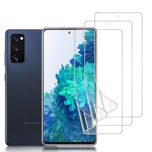 DYNASCO 3 Stück Schutzfolie für Samsung Galaxy S20 FE, HD Klar Weich TPU Displayschutzfolie Kompatibel mit Samsung Galaxy S20 FE 5G - Kratzfest, Anti-Öl, Anti-Blasen, Fingerabdruck-ID Unterstützen DYNASCO 3 Stück Schutzfolie für Samsung Galaxy S20 FE, HD Klar Weich TPU Displayschutzfolie Kompatibel mit Samsung Galaxy S20 FE 5G - Kratzfest, Anti-Öl, Anti-Blasen, Fingerabdruck-ID Unterstützen von DYNASCO