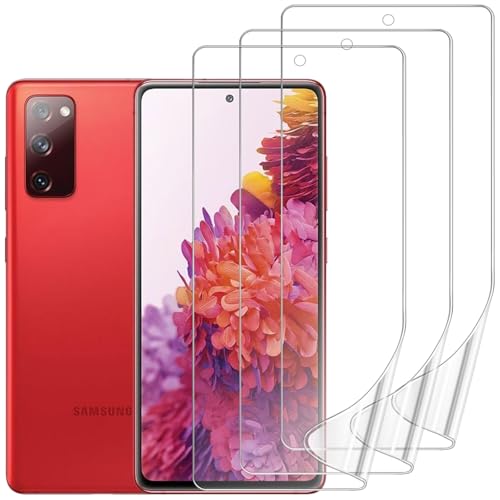 DYNASCO 3 Stück Schutzfolie für Samsung Galaxy S20 FE, Klar HD Weich TPU Displayschutzfolie Samsung Galaxy S20 FE 5G - Fingerabdruck-ID Unterstützen, Hohe Empfindlichkeit, Blasenfreie Folie DYNASCO 3 Stück Schutzfolie für Samsung Galaxy S20 FE, Klar HD Weich TPU Displayschutzfolie Samsung Galaxy S20 FE 5G - Fingerabdruck-ID Unterstützen, Hohe Empfindlichkeit, Blasenfreie Folie von DYNASCO